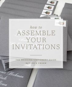 You’ve picked out your perfect wedding invitations, customized every detail, and now it’s time to send them out. But before you start stuffing envelopes, there are a few tricks to getting it just right. From assembling each layer to making sure they arrive on time, here’s your ultimate guide to assembling and mailing wedding invitations without a hitch. Assemble Wedding Invitations, Non Traditional Wedding Ring, Neutral Wedding Colors, Copper Wedding, Wedding Etiquette, Wedding Invitations Romantic, Weddings By Color, Letterpress Invitations