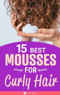 Top Curly Hair Products, Curly Hair Mousse, Curl Mousse, Fine Curly Hair, Frizz Free Curls, Haircuts For Curly Hair, Natural Curls Hairstyles, Hair Mousse, Curly Hair Inspiration