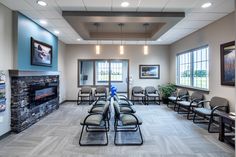 YANKTON FAMILY DENTISTRY Dental Office Design Interiors, Family Chiropractic, Dental Office Design, Reception Seating, Family Dentistry, Dental Office, Seating Area, Office Design, Furniture