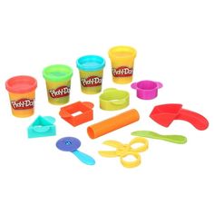 play - doh food set with plastic tools