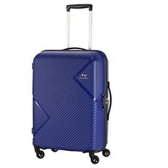 Hard Suitcase, Lightweight Suitcase, Cabin Luggage, Trolley Bags, Super Saver, American Tourister, Blue Check, Check In, Luggage Bags