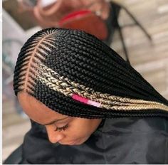 Flat Braids Hairstyles, Jamaica Hairstyles, Goddess Fulani Braids, Halo Braid Natural Hair, Amazing Braids, Long Cornrows, Braided Wigs For Black Women, Cornrow Styles, Scalp Braids