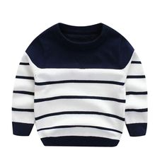 PRICES MAY VARY. AMAZING FABRICS: Peecabe Classic stripe pullover sweater is made of high quality knitted material.Soft cotton blend used on the baby boy sweaters make baby cozy and warm,no harsh chemical,eco-friendly to baby's tender skin.Toddler sweater has good elasticity,which makes it more comfortable for your baby to wear. SIZE INFO: Our toddler boy sweater is suitable for infant toddler boys between 1 to 5 years old.Please choose the size according to the size chart provided by us.Baby bo Boys Knit Sweaters, Toddler Boy Sweater, Baby Boy Sweater, Woolen Sweater, Stripe Cardigan, Knitting Sweater, Woolen Sweaters, Boys Knits