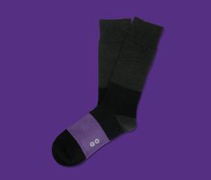 FREE USPS Ground Shipping with purchase with $15 or more This black tonal dress socks is come highlighted in purple color.  - Q U A L I T Y - Made with more expensive, high-quality combed cotton for softer, smoother, stronger cotton fabric and added spandex for comfort.  - S I Z E - Men's 8-12 (One size) - C O L O R -  Black, Charcoal, Purple - M A T E R I A L -  Combed Cotton/Poly/Spandex - H E I G H T -  Mid-calf Check out our other socks section! * Men's Stripe Socks: http://etsy.me/2GdmdEf * Men's Pattern Socks: http://etsy.me/2BYk9ls * Men's Novelty Socks: http://etsy.me/2nWI9gj * Men's Multi-Pack Socks: http://etsy.me/2o044Dn - E X P E D I T E D - D E L I V E R Y -  We offer USPS Priority shipping to deliver in 2-3 business days after shipping. Mens Novelty Socks, Purple Socks, Stripe Socks, Grey Socks, Socks Christmas, Mens Dress Socks, Fun Socks, Pattern Socks, Socks For Men