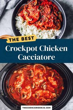 the best crockpot chicken cacciator recipe