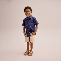 He'll look and feel his very best in this Toddler Boy Carter's 2-Piece Polka-Dot Button Down Shirt & Shorts Set. Click on this BABY ESSENTIALS & APPAREL GUIDE to find everything you need to keep your baby healthy and happy!He'll look and feel his very best in this Toddler Boy Carter's 2-Piece Polka-Dot Button Down Shirt & Shorts Set. Click on the BABY PRODUCTS & CLOTHES GUIDE to find everything you need to keep your baby healthy and happy!FEATURES 2-piece set includes: button-down shirt & pull-o Casual Navy Sets For Spring, Casual Playtime Sets With Buttons, Cotton Short Sleeve Set With Button Closure, Casual Blue Buttoned Sets, Casual Short Sleeve Sets With Button Closure, Casual Blue Sets With Buttons, Casual Navy Playwear Sets, Navy Casual Playwear Sets, Toddler Boy Fashion Swag