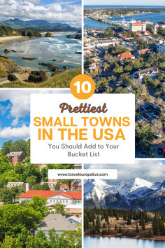 Top 10 Prettiest Small Towns In The USA. Most charming towns in the US. Best small towns to visit in America | small romantic towns in the usa| small towns in America | small us towns | prettiest towns usa | charming towns in the usa | small towns usa | cute small towns usa | america places to visit | | small town usa main street| small town usa travel | best small towns in america to visit | charming towns in america | US Towns to Visit | USA weekend