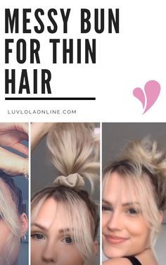 Messy Bun Anleitung, Messy Bun Look, Bun Look, A Messy Bun, Easy Bun Hairstyles, French Twist Hair, Hair Bun Tutorial, Easy Hair Updos, Hair Twist Styles