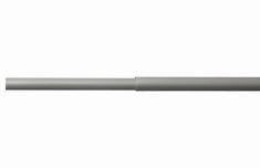 a gray pipe on a white background