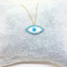 -The Lucky Evil Eye with Mother-of-pearl design style women jewelry pendant is made with high-quality 14K solid gold. (Evil Eyes are also called Turkish or Greek Evil Eye, Faith Protection and Nazar ) - We have listed many kind of evil eye jewelries. You can check out https://www.etsy.com/shop/LatikaJewelryShop - This dainty, delicate and trendy pendant necklace has been artfully designed for timeless yet modern millennial fashion. - This 14K solid gold pendant comes with a beautiful matching 14 Trendy Pendant Necklace, Gold Evil Eye Necklace, Millennial Fashion, Snowflake Bracelet, Evil Eye Necklace Gold, Millennials Fashion, Greek Evil Eye, Turkish Evil Eye, Artfully Designed