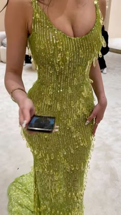 Wedding Dress Search, Prom Inspo, Prom Dress Evening, Aso Ebi, Glam Dresses, Dress Inspo, Dress Evening, Long Prom Dress, Green Bead