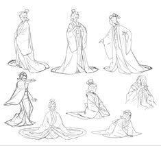 the concept art for disney's princess aurora and prince aurora, with their costumes drawn in