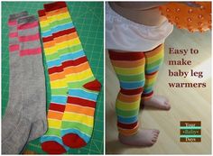 an instagram page for babygap with pictures of socks and leg warmers