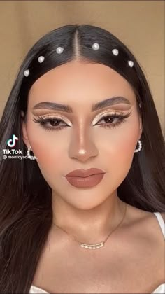 Makeup Ojos, Natural Prom Makeup, Makeup Is Life, Glam Makeup Look, Fancy Makeup, Bridal Makeup Looks