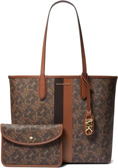 Michael Kors Women Eliza-Lg Ew Open Top Tote Leather Bag 227-Brn/Luggage OS Brown Luggage, Tote Leather Bag, Go Bags, Winter Sneakers, Toddler Boy Shoes, Prada Crossbody Bag, Mens Skin Care, East West, Open Top