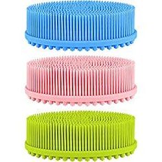 Love these! Bubble up my body wash perfectly and you can wash/disenfect them! Put these babies right in the dishwasher Body Wash Brush, Silicon Scrubber, Silicone Scrubber, Brr Basket, Silicon Brush, Silicone Body Scrubber, Shein Clothes, Luxury Closets, Closets Design