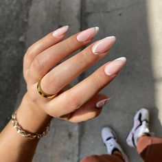 20 Acrylic Almond Nail Designs Beautiful Dawn Designs Vacation Nails Almond Shape, White Tip Acrylic Nails, Acrylic Nails Almond, Almond Acrylic Nails Designs, White Almond Nails, Acrylic Nails Almond Shape, Beautiful Dawn, Long Almond Nails, Paint Nail