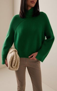 Wool-Cashmere Turtleneck Sweater By Rosetta Getty | Moda Operandi