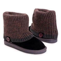 Girls Muk Luks Dark Gray Cuffed Boots, Size 12. These Muk Luk Boots Are A Perfect Because They Are Cozy, Fashionable And Feature Ankle Support! More Features Include: - 5” Shaft - 12” Circumference - Manmade - Msrp $48.00 - Brand New With Tags! - Enjoy! Make Me An Offer! Reasonable Offers Are Automatically Accepted! Other Offers Will Receive A Counter! I Ship Same Day And Every Order Comes With A Gift! Happy Poshing!!! Bundle 3 Or More Items & Save 25% Adjustable Brown Boots With Round Toe, Brown Adjustable Round Toe Boots, Kamik Winter Boots, Muk Luks Boots, Mukluk Boots, Cuff Boots, Toddler Rain Boots, Cozy Boots, Toddler Boots