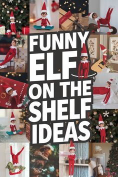 25+ Hilarious Elf on The Shelf Ideas That Will Crack You Up - SavvyCollegeGirl Funny Elf Of The Shelf, Elf On Shelf Funny Hilarious, Elf Ideas For Older Kids, Elf Ideas Easy Funny, Elf On Shelf Funny, Lego Christmas Tree, Easy Elf On The Shelf