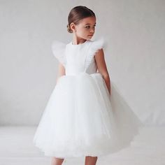 Cor: preto, Branco, rosa, Branco 2, flor, luz amarela, rosa 3, Branco 4; Tamanho da criança: 3t, 4t, 5t, 6t, 7t, 8t Tulle Gowns, Tutu En Tulle, Kids White Dress, Fluffy Dress, Robes D'occasion, Dress Display, Black Birthday, 1st Communion