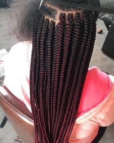 Small Box Braids, Poetic Justice Braids, Loose Braids