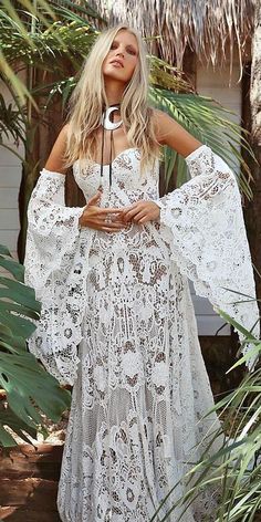 Bohemian Schick, Bohemian Style Wedding, Estilo Hippie, Stil Boho, Wedding Boho, Wedding Dresses Unique