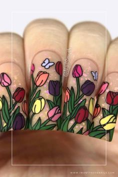 tulip nails designs You Nailed It, Nail Art Designs