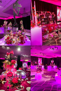 Bat Mitzvah Decor, Dance Themed, Bat Mitzvah Inspo Mitzvah Decor, Pink Neon, Pink Themes, Bat Mitzvah, Quince, Quinceanera, Sweet 16