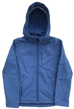 This soft shell jacket is composed of a three layered shell which makes it suitable for the fall weather or when the temperature drops on a hike. Soft shell jackets are suitable for the sports field and daily casual activities. Specifications: Water repellent and wind resistant outer shell with full zip closure Warm soft and comfy internal fleece lining Removable hood with adjustable drawstrings Adjustable drawstrings around waist 3 zippered pockets; 2 side pockets 1 extra top pocket 60% Cotton Sports Jackets Women, Sports Field, Windproof Jacket, Water Resistant Jacket, Long Sleeve Workout, Women Jackets, Fitness Clothing, Womens Turtleneck, Waterproof Jacket