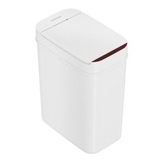 Make your bathroom time a little easier with this iTouchless 3-gallon Automatic Lid Bathroom Trash Can. Make your bathroom time a little easier with this iTouchless 3-gallon Automatic Lid Bathroom Trash Can. FEATURES Motion sensing touchless lid for ultimate convenience Durable and dent-proof design Water resistant for easy cleaning Slim and space-efficient, perfect for tight spaces Trash bag retainer ring keeps bags neatly in place. Fits standard bathroom trash bagsWHAT'S INCLUDED 1 sensor tras Space Trash, Standard Bathroom, Bathroom Trash Can, Space Efficient, Cleaning Storage, Trash Bag, Water Design, Trash Bags, Easy Cleaning