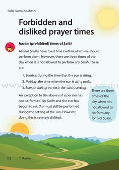 the poem forbidden and dislked prayer times