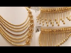 Gold Necklace Design, Gold Jewelry Outfits, Gold Bridal Jewellery Sets, Indian Jewellery Design Earrings, Gold Jewelry Stores