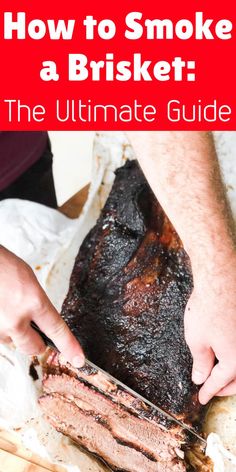 Oklahoma Joe Smoker Recipes, Brisket Smoker Recipes, Brisket Smoker, Best Smoked Brisket Recipe, Smoker Recipes Brisket, Smoker Brisket, Smoked Recipes