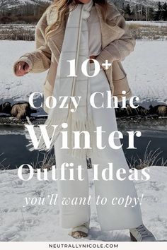 Winter Outfits Warm Weather, Neutral Winter Outfits Women, Outfits Cold