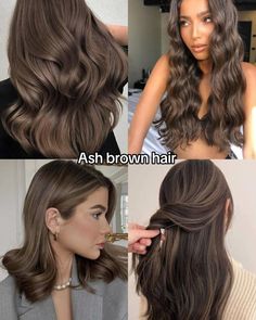 #hair #haircolorideas #haircolor #hairgoals #hairstyle #haircare #haircaretips #selfcare #affirmations Ask Brown Hair Color, Brown Hair Shades Chart, Hair Cuts Long Hair 2023, Brown Hair Chart, Milky Brown Hair, Types Of Brown Hair, Selfcare Affirmations, Bleach Hair Color, The Wet Look