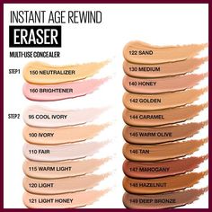 Maybelline Eraser Eye Concealer, Maybelline Eraser, Anti Aging Concealer, Concealer Maybelline