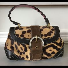 In Immaculate Condition. This Limited Edition Purse Retails For $498. Has Been Kept In Bag And In Excellent Condition. Coach Fur Bag, Coach Purses Cats, Coach Black Hobo Bag With Gold-tone Hardware, Crossbody Clutch Purse, Coach Shoulder Bag With Gold-tone Hardware And Double Handle, Sling Bag Black, Black Coach Bag With Gold-tone Hardware, Red Leather Purse, Luxury Crossbody