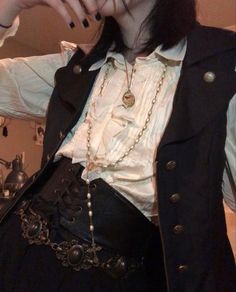 Victorian Guy Outfit, Nonbinary Royal Outfit, Victorian Steampunk Fashion Male, Celtic Punk Aesthetic, Prince Attire Aesthetic, Royalcore Outfits Men, Dark Grunge Academia Aesthetic, Pirate Outfit Men Aesthetic, Elegant Goth Outfits Male