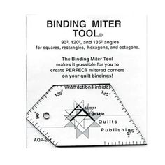 Binding Miter Tool BRE-6938 Binding Tool, Seam Guide, Sewing Machine Reviews, Quilting Notions, Quilt Binding, Bias Binding, Star Words, Must Have Tools, Sorority Shirts