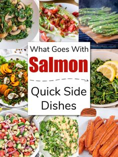 what goes with salmon? quick side dishes