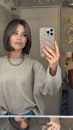 Gine Margrethe, Bob Hair Color, Short Hair Trends, Extensions Hair, Haircut Inspiration, Short Hair Tutorial, Shoulder Length Hair Cuts, Hairstyles For Women