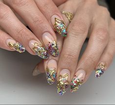 Nails With Sequins, French Manicures, Confetti Nails, Subtle Ombre, Ombre Glitter, Spring Nail Trends, Nail Trend, Classic French Manicure, Magical Things