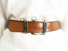 "Measures end to end 34.6''/88 cm to the first hole -27.5''/70 cm To the last hole - 31.5\"/80 cm wide 1.6''/4cm Very good condition This brown waist belt is perfect for adding to your both vintage and everyday outfits. This belt with a antique metal buckle will fit you for any circumstance: you are on the date? Or a family dinner? Or even Memorial weekend celebration? Even disco party! This unique belt will make you look perfect and featured. You can be sure - nobody has it. Please note, we off Brown Waist Belt, Wide Waist Belt, Alligator Belt, Dark Academia Clothing, Memorial Weekend, Beautiful Belts, Belt For Women, Obi Belt, Wide Waist