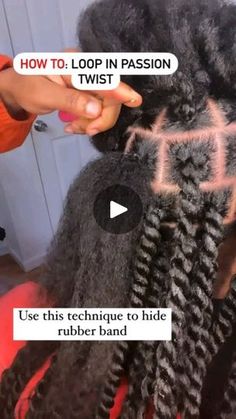 1K views · 642 reactions | Use this technique to hide rubber band
#braidsconnect #love | Braids Connect Braids With Rubber Bands, Rubber Band Braids, Band Hairstyles, Rubber Band Hairstyles, Kinky Twist, Rubber Band