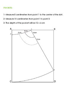 the diagram shows how to draw an object with one point and two points on it