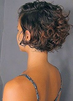 Short Curly Hairstyles For Women, Messy Short Hair, Shoulder Hair, Short Hairstyles For Thick Hair, Hair Bridesmaid