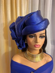 Beautiful African head tie .Hand made Ready to wear . One size fits all. African Head Wraps Wedding, Head Raps Styles, Hair Rap, Lace Kaftan, Bohemian Hats, African Hair Wrap, Church Lady Hats, Church Suits And Hats, Hats And Fascinators