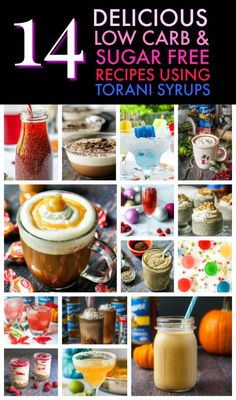 Low Carb Sugar Free Recipes, Torani Syrup Recipes, Torani Recipes, Sugar Free Smoothies, Sugar Free Coffee Syrup, Torani Syrup, Nourishing Meals, Sugar Free Drinks