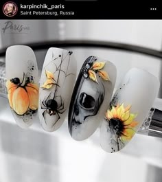 Voodoo Doll Nails Design, Funny Nails Ideas, Holloween Nails, Witchy Nails, Halloween Acrylic Nails, Cute Halloween Nails, Gothic Nails, Goth Nails, Grunge Nails